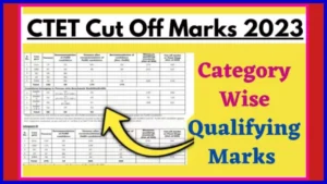 CTET Cut Off Marks 2023